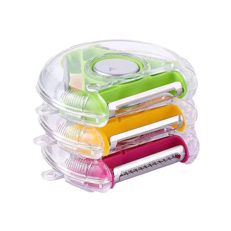 

Kitchen Multifunctional Hand Spiralizer Slicer Vegetable Julienne Spiral Slicer Vegetable Grater, Custom color