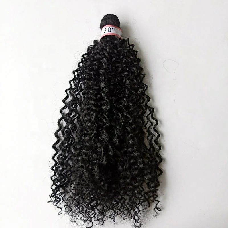 

Black Kinky Curly Hair Extension