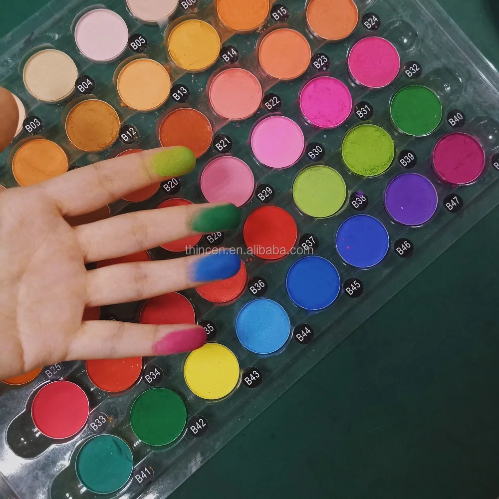 New Arrival Marble Paper Neon Eyeshadow Palette Eyeshadow Private Label