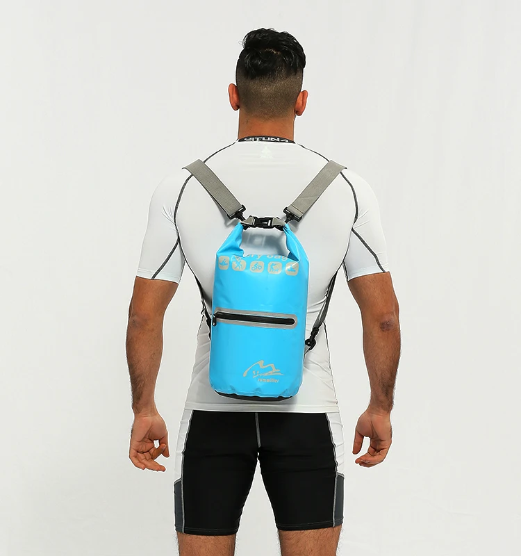 

New products outdoor waterproof sport dry bag with adjustable shoulder strap for floating beach drifting