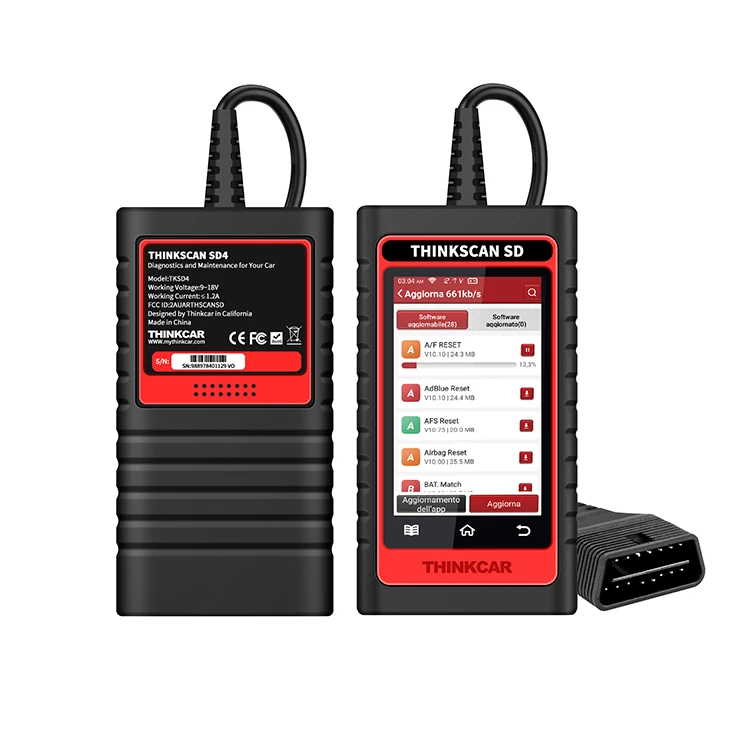 

Thinkscan SD4 Code Reader Full OBD2 Wifi Car ABS SRS BMS AFS Diagnostic Scanner Reset