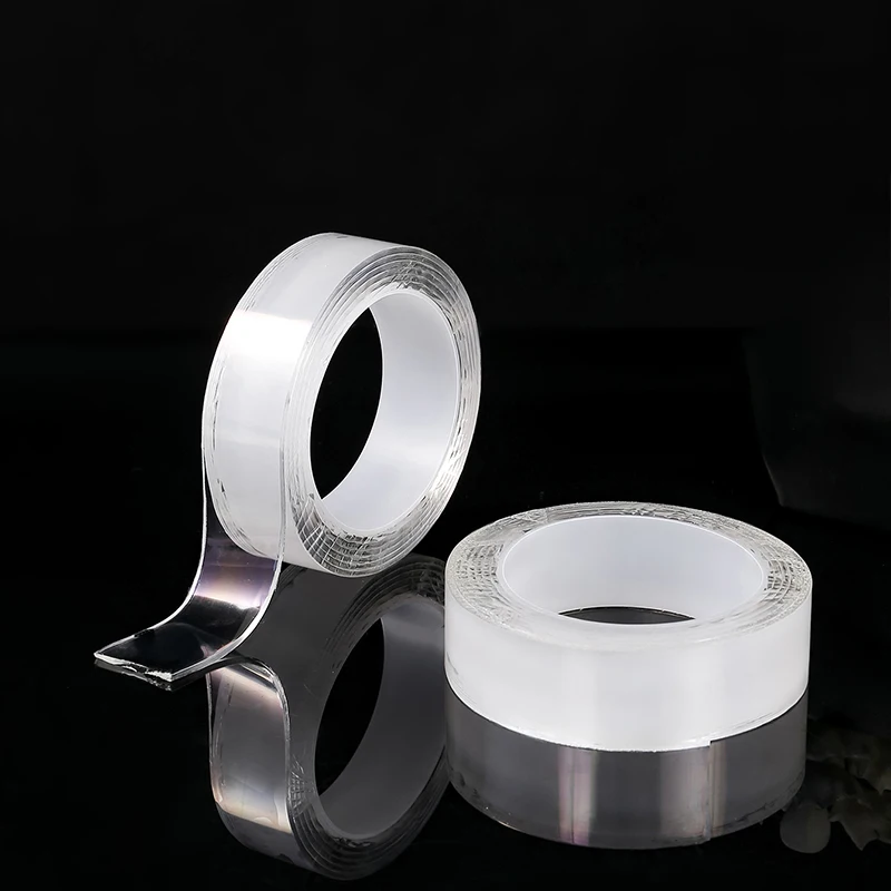 

Yongsheng 3m*3cm*2mm Ivy Grip Double Sided Tape Strong Sticky Reusable Adhesive Acrylic Nano Tape