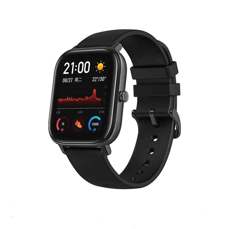 

Xiaomi Huami Amazfit GTS Global Smart Watch GPS 5ATM Waterproof Smartwatch Health Heart Rate AMOLED 12 Sports