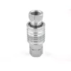 ISO 5675 GT-CT 3/8 inch BSP/NPT Thread female /male quick release coupling function& how to hook up hydraulic hoses