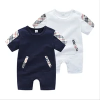 

stock baby boutique cotton romper top quality fashion baby romper