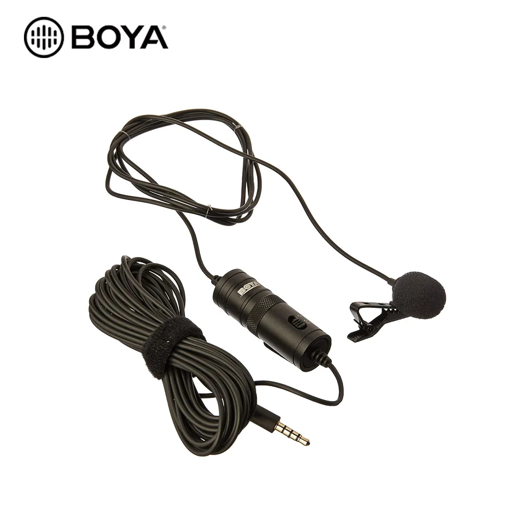 

Reliable Quality Boya By-M1 Clip Microphone, Black