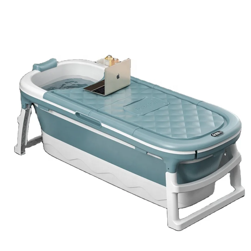 

2021 Newest OEM Large PP Plastic Movable Portable Folding Bathtub Bucket for Adult
