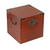 Restore ancient ways to take lock to receive box solid woodiness desktop to receive sundry small box to arrange square box
