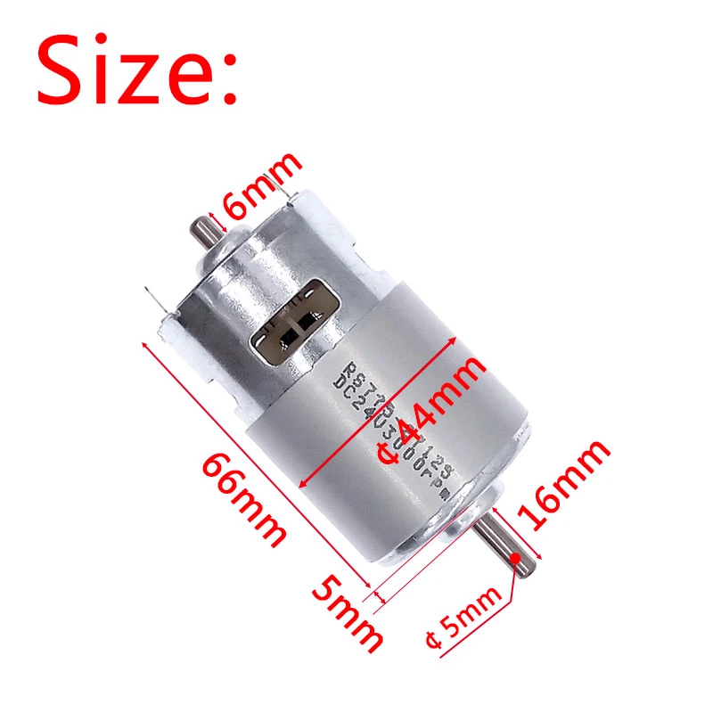 Large Torque High Speed Rs775 Dc Motors 3000rpm-15000rpm Double Ball  Bearing 24v 12v Dc Motor 775 Motor - Buy 775 Motor,Dc Motor,12v Dc Motor  Product on Alibaba.com