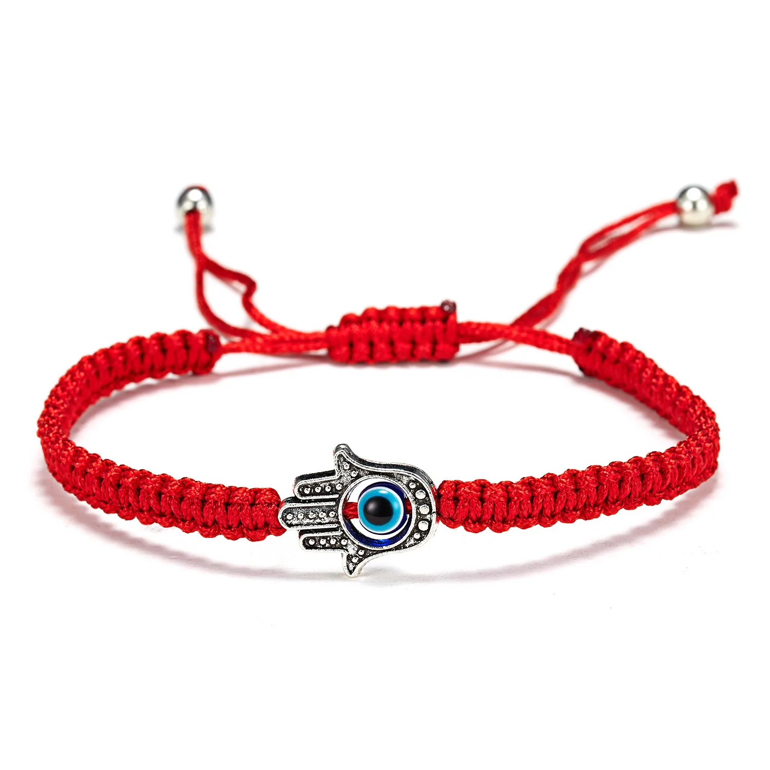 Wholesale Blue Eye Charm Bracelets Jewelry Handmade Red Rope Evil Eyes Bracelets