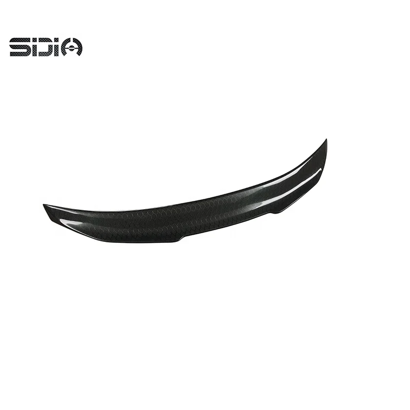 

Car Spoiler Wing For Bmw F30 Honeycomb Carbon Fiber Rear Spoiler Black