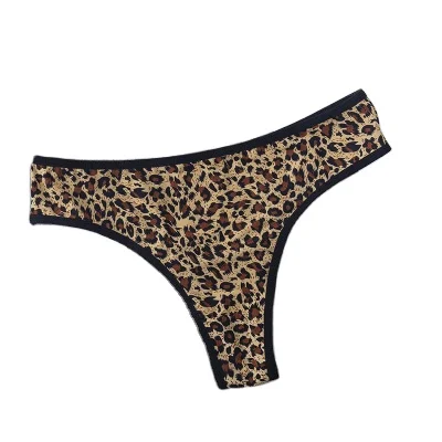 

2021 new European and American leopard print ice silk ladies panties low waist quick-drying solid color thongs women, 8810,8811,8812,8813,8814,8824