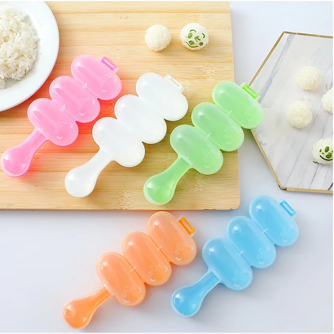 

Long-Lasting Best Selling Multi Function onigiri mold Transparent Rice Ball Mold Sushi Mold