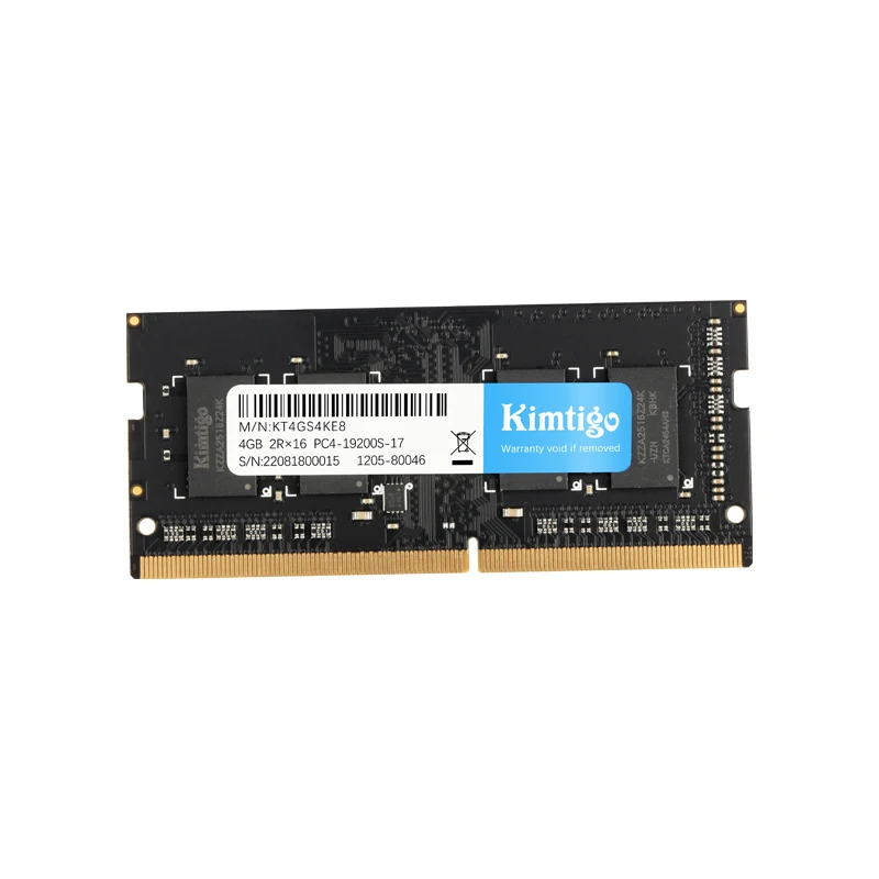 

Kimtigo 8gb ddr4 2400mhz ram laptop ddr4 laptop 2400mhz ddr4 4gb ram for Notebook, Black