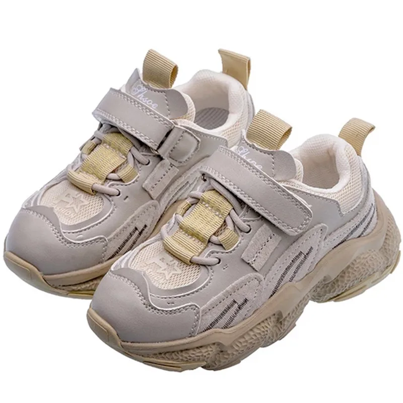 

2021 Kids Sneaker Autumn Children Fashion Shoes Boys Brand Casual Trainers Girls Sport Sneakers Chunky Shoes
