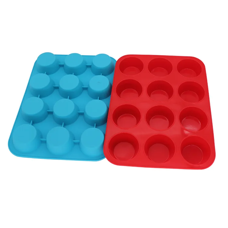 

Hot Sellling 16 Round Shapes Silicone Cupcake Muffin Cake Mould