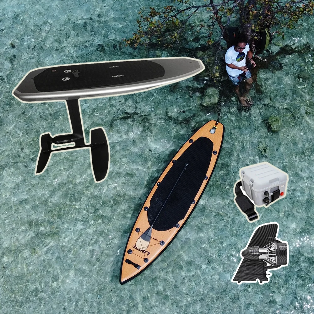 

Wholesale Epp And Carbon Efoil Jet Board with Fin Electric Surfboard Power Sup E-Foil For Motorized Surfing Jetpack Foil Board