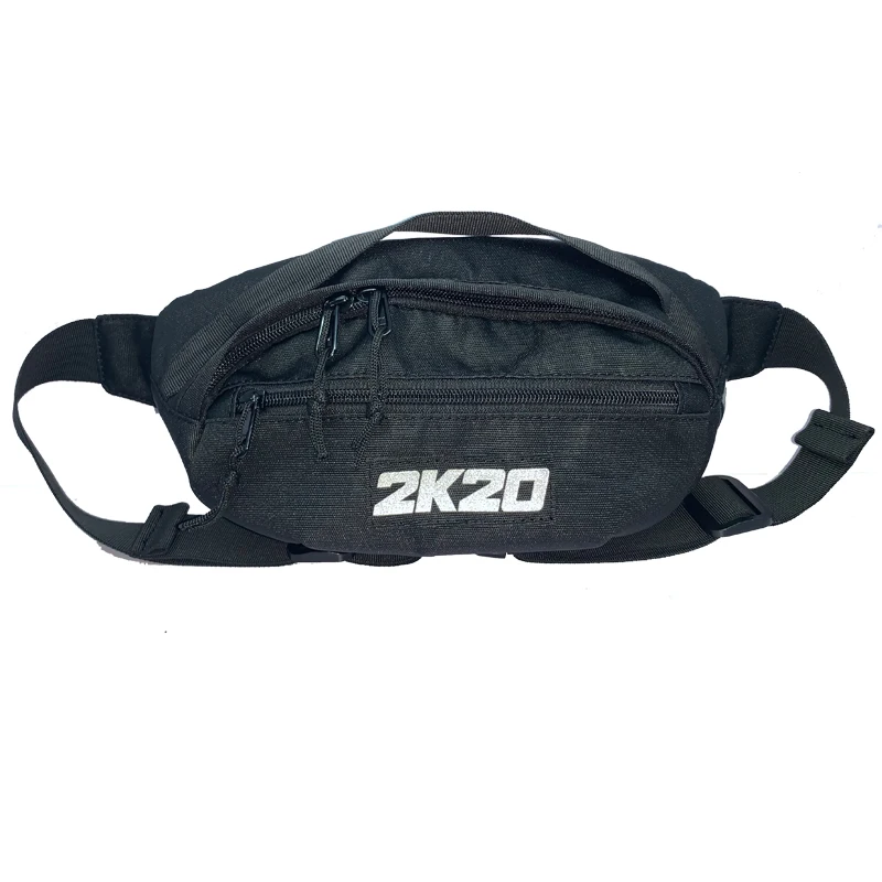 

Hot sale reflective logo jogging work pouch waterproof nylon or canvas waist bag