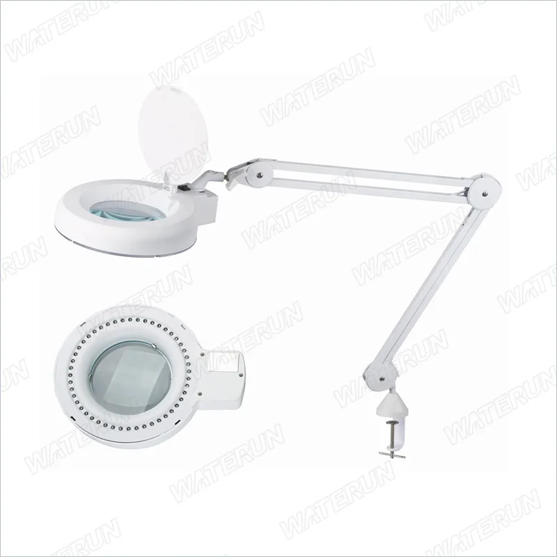 

Facial Steamer Parts High Quality Optical Clamp On Mini Medical Manicure Industrial Magnifying Lamp