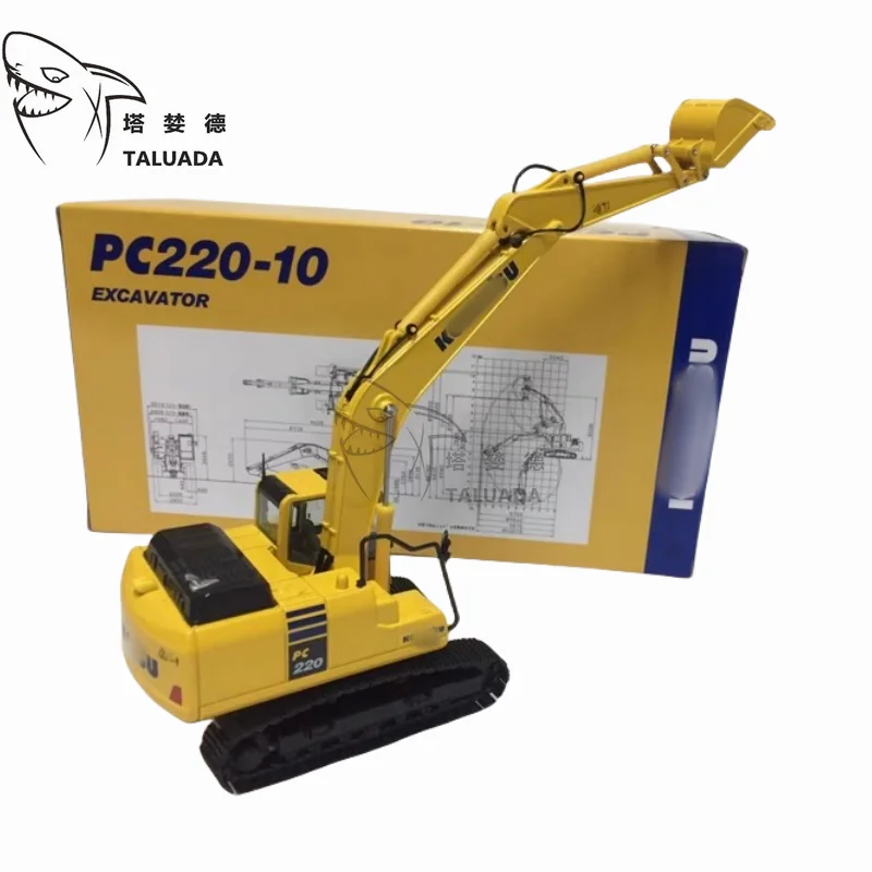 

TALUADA Komatsu PC220-10 PC200-10 PC210LC-10 HB205-2 Alloy 1:50 Scale Excavator Model
