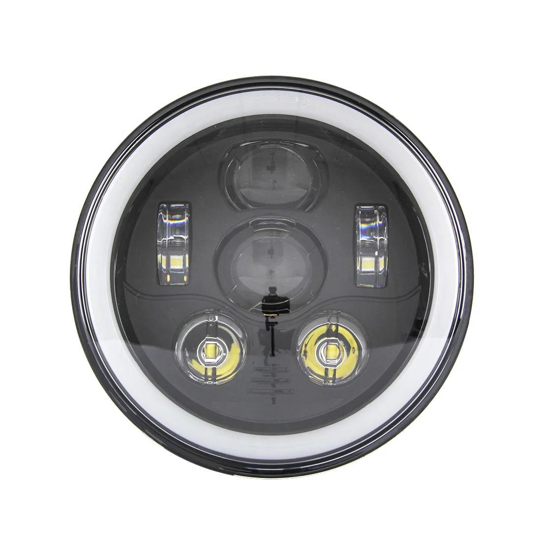 Car Motorcycle Round High Brightness 7 Inches with drl LED Headlights