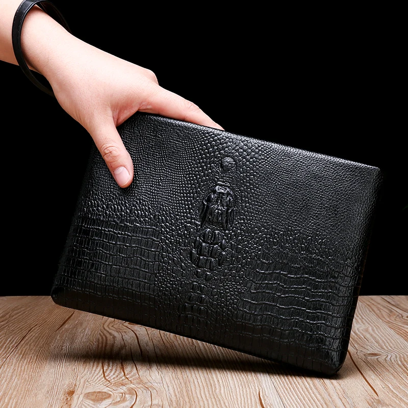 

2021 newest fashion Business travel bag Men Cartera handy clutch bags Wallet