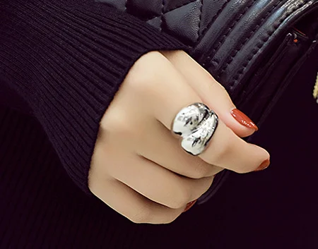 

Fashion Sliver Gold Plate Custom Personalized women Men Couple Rings