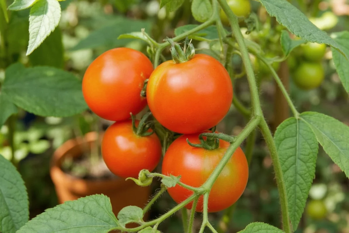 how do tomato plants look