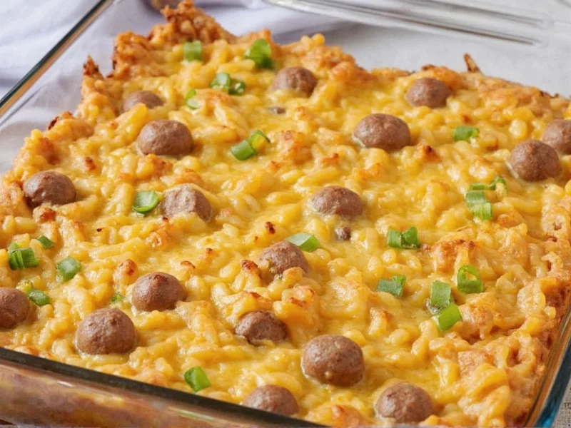 Sausage and Rice Casserole: Complete Recipe Guide