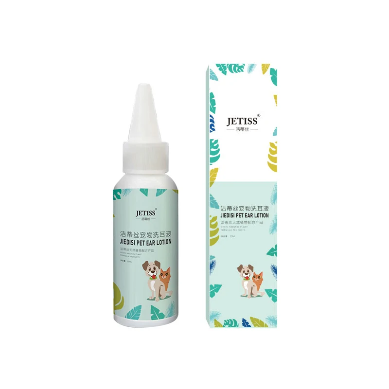 

Private Label Pet Ear Cleaner Liquid Bacteriostatic Natural Aloe Extract Gentle and Safe Pet Ear Cleaning Solution Pet Supplies