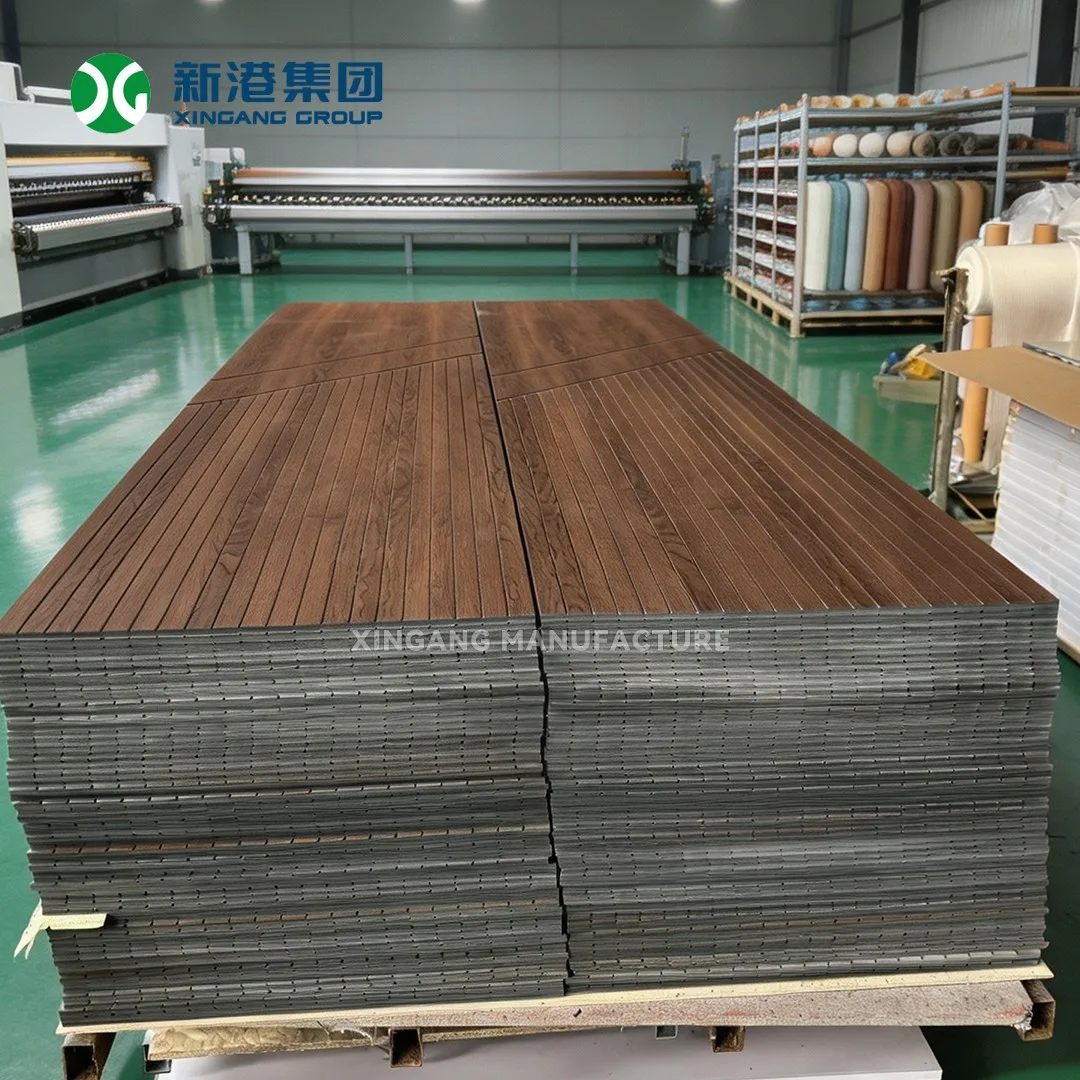 Acoustic Grooved Panel