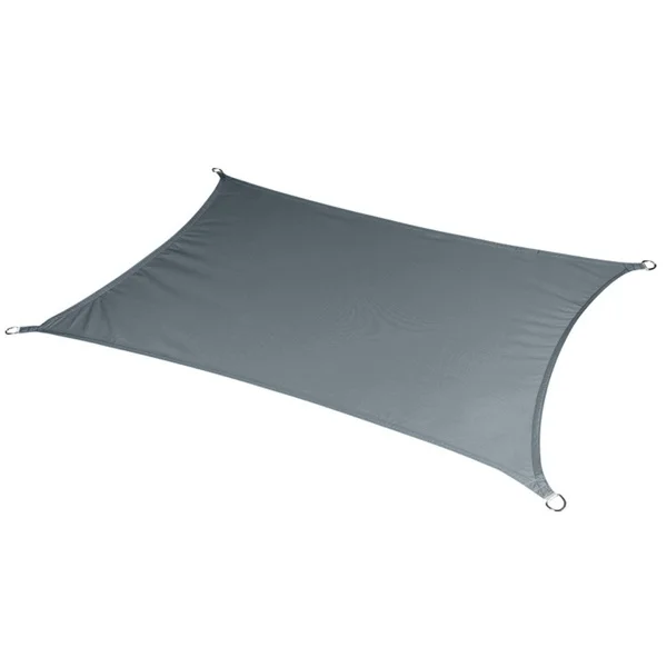 

Hot Sale Large Heavy Duty Custom Sunshade 300 D Grey Patio Sun Sail Shade, Beige, orange, dark green, sky blue or as your deman