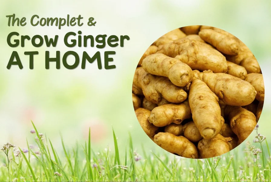 Healthy ginger rhizomes showing multiple growth eyes ready for planting