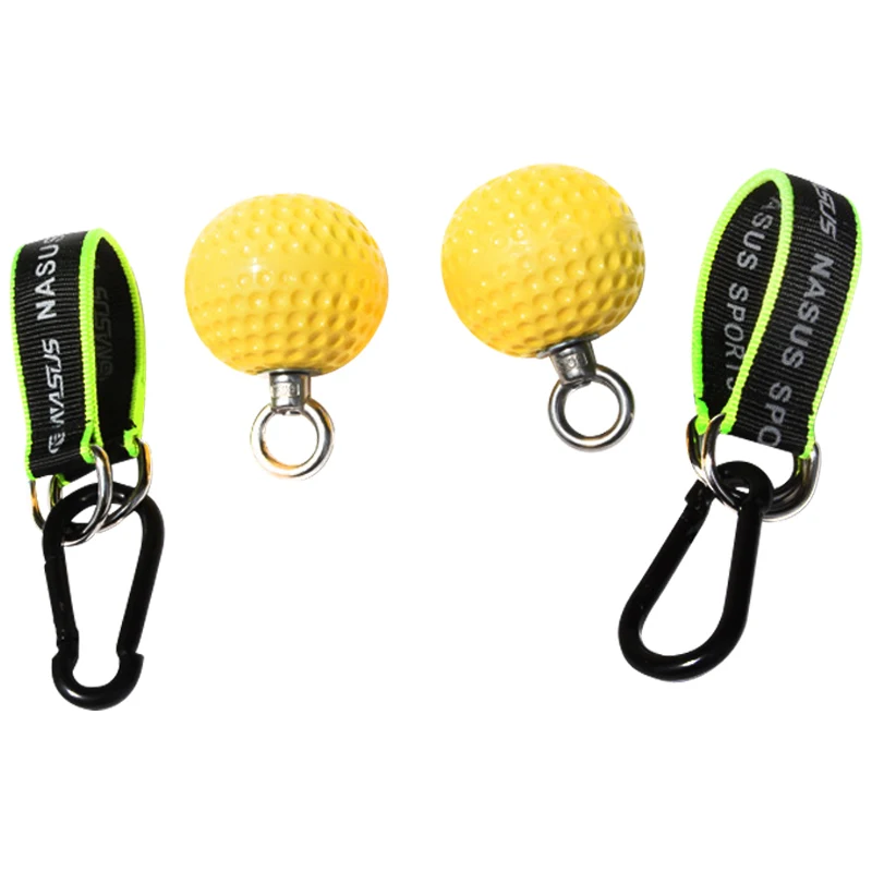 

Customized Fitness Arm Muscles Barbells Gym Yellow Hand Grip Ball Small Pull Up Balls