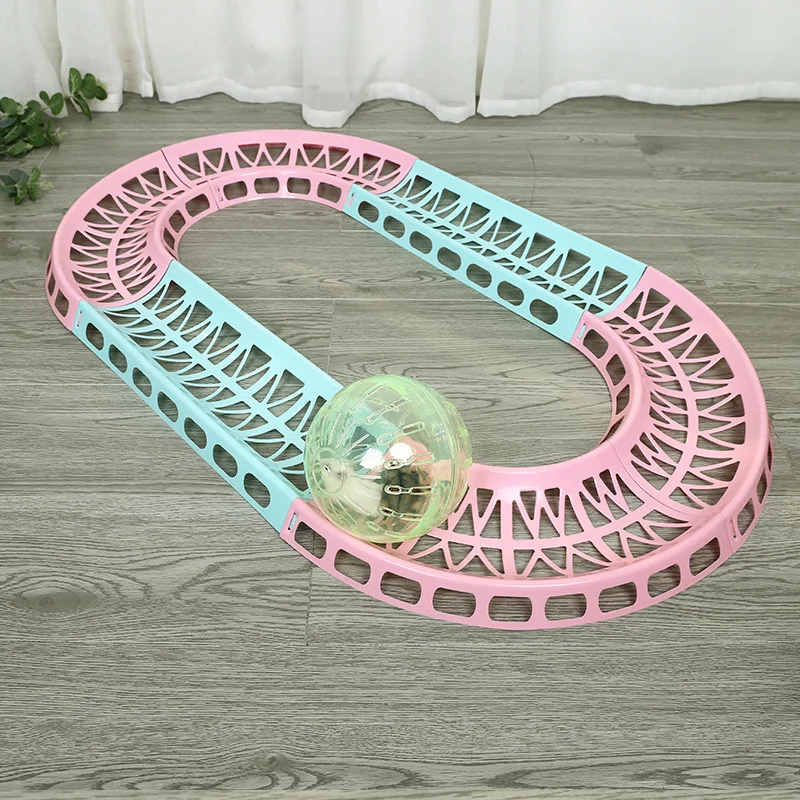 

Manufacturers direct sale of new hamster run the ball track new toys wholesale hamster supplies sports ball, Customzied