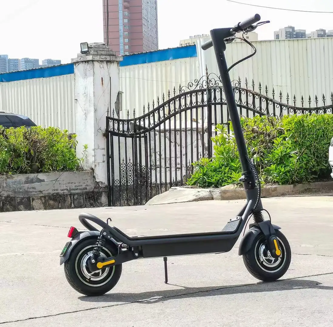 

EU Europe Warehouse motor 1000W 10 inch big wheel electric scooter adult kick foldable e scooter free shipping