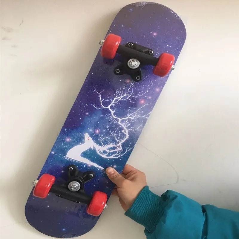 

RTS Factory sale top quality skateboard for kids beginner professional longboards customization