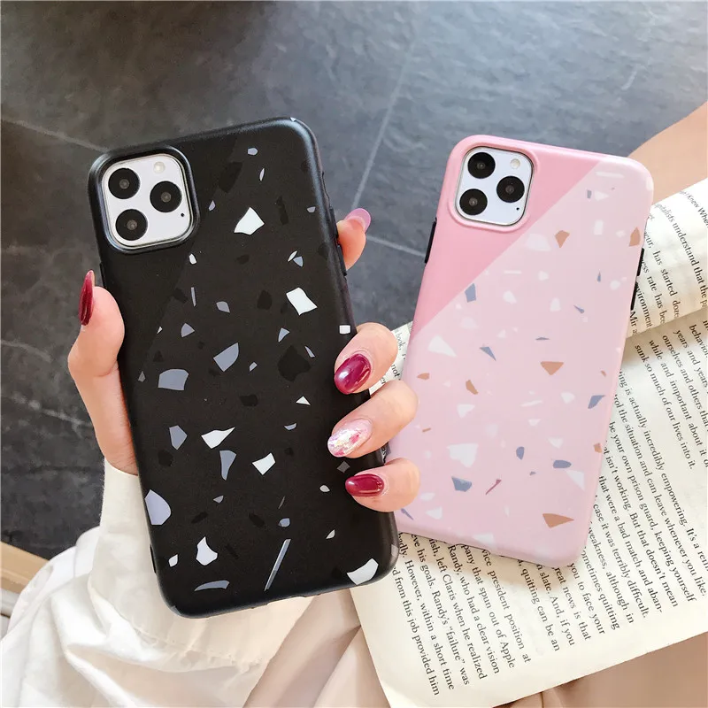 

Ultra Slim IMD Soft Silicone Hybrid Color Phone Case For iPhone 12
