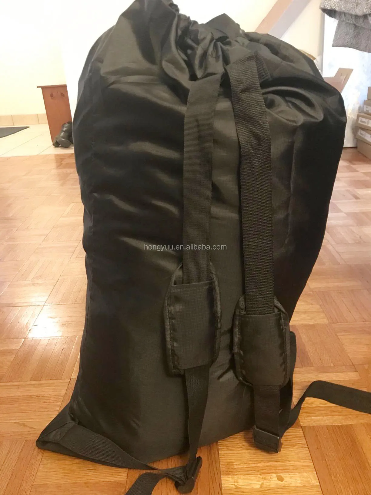 Custom Laundry Bag Backpack,Heavy Duty Laundry Bag With Shoulder Strap