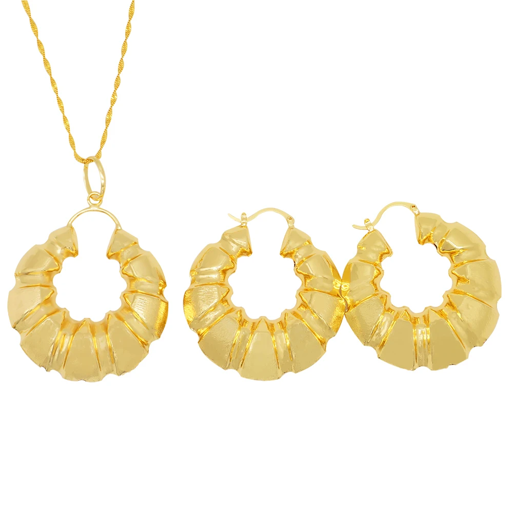 

new design earring with pendant beautiful jewelry set in supper quality EP184, Gold