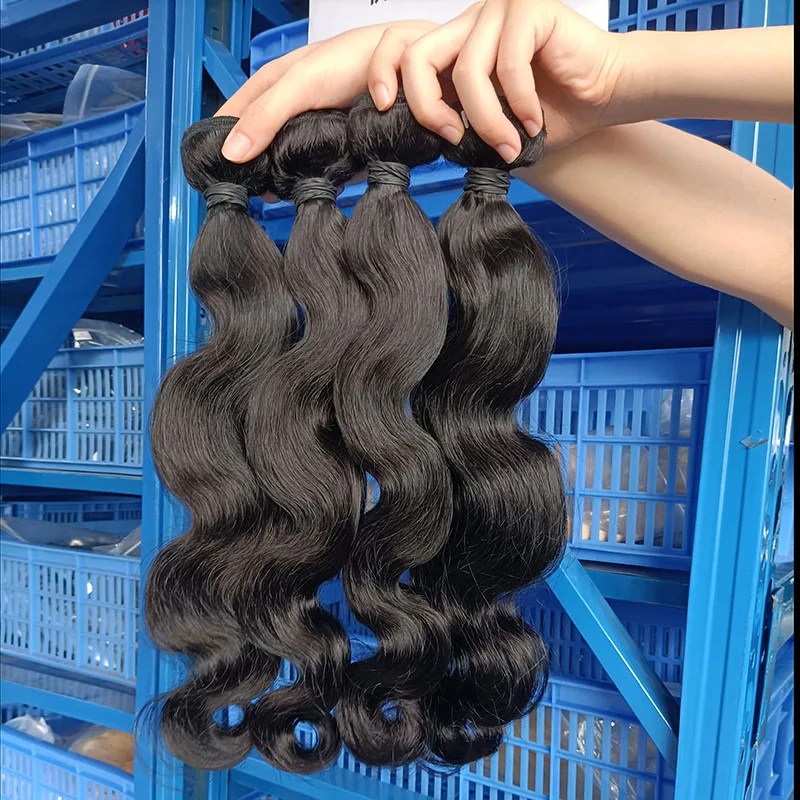 

quality vendors 12A raw virgin unprocessed remy full cuticle human hair
