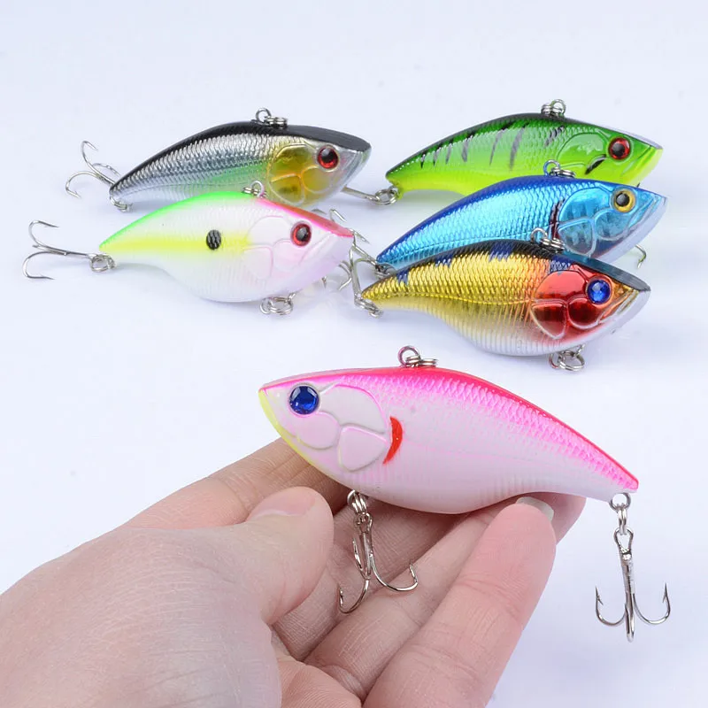 

1Pcs VIB Ses Fishing Lure Hard Bait 7.5cm/18g Crankbait Bionic Artificial Pesca Isca Tackle With 6# Hooks Wobblers For Fishing