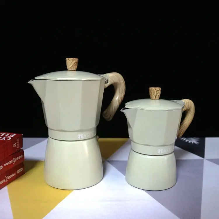 

2020 moka pot stainless moka pot bialetti moka pot with milk frother, Customized color