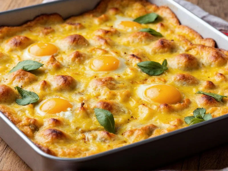 Perfect Egg Casserole with Sausage Recipe Guide