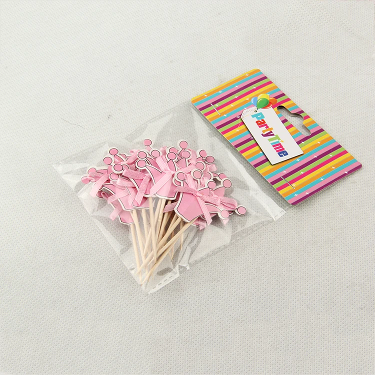

Royalunion High Quality Low Price Pink Crown Toothpick Flag, Toothpick Container