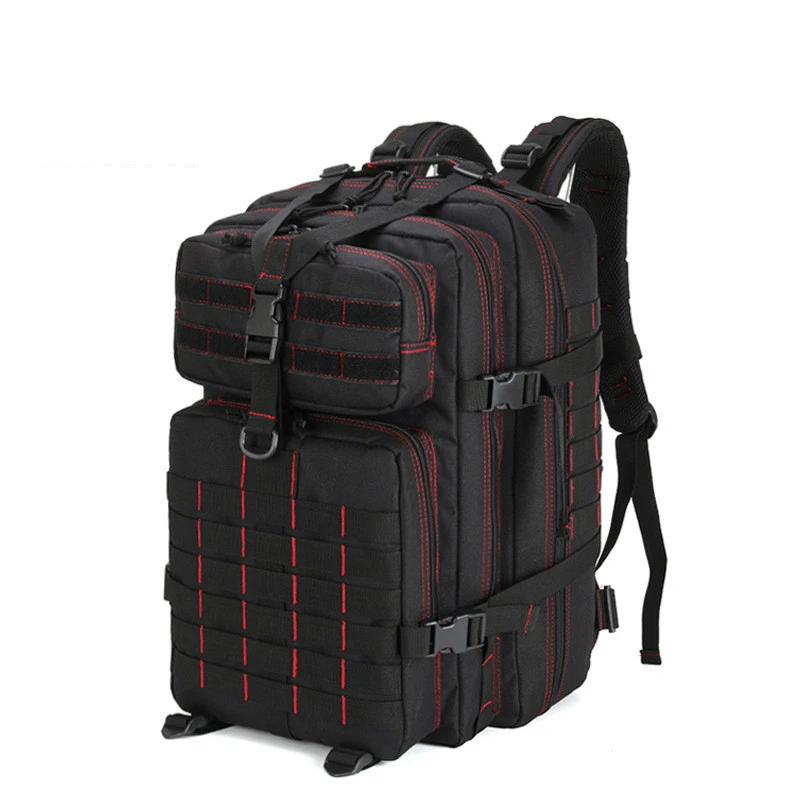 

Wholesale Outdoor Black Multifunctional Ultra Light Tactical Backpack Casual Sports Backpacks