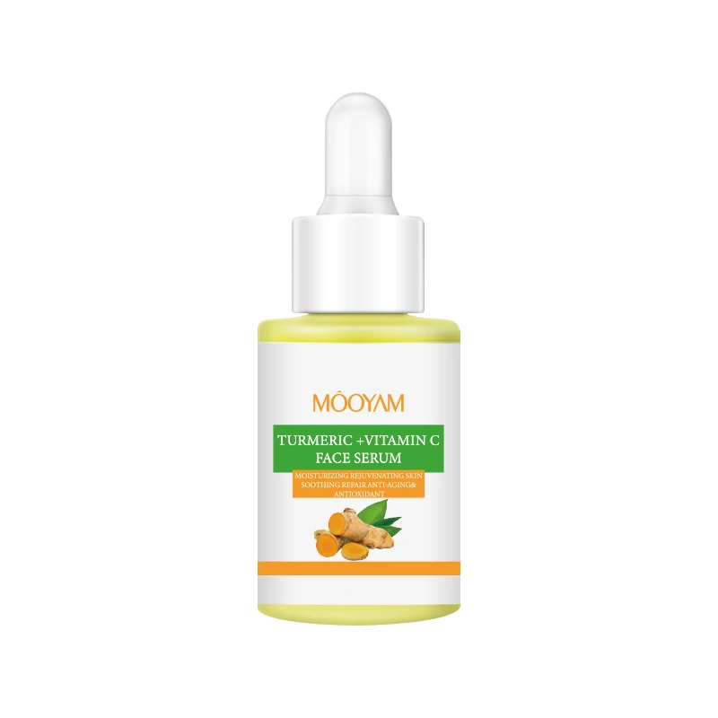 

Private Label OEM Turmeric Extract Face Serum Skin Brightening Turmeric Serum For Face Skin Care