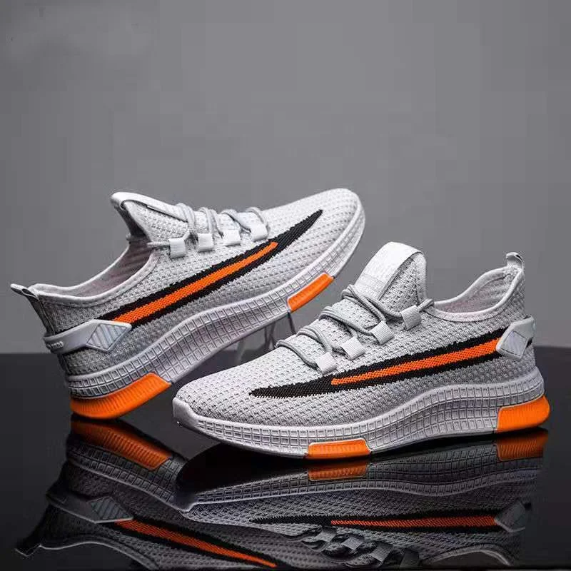 

Most Popular Running Good Sneaker Shoes Best Quality Sport Shoes, Black+yellow,black+red,grey+orange