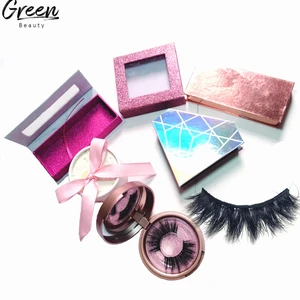 2019 China Wholesale Private Label Custom Eyelash Box 3D Silk Lashes