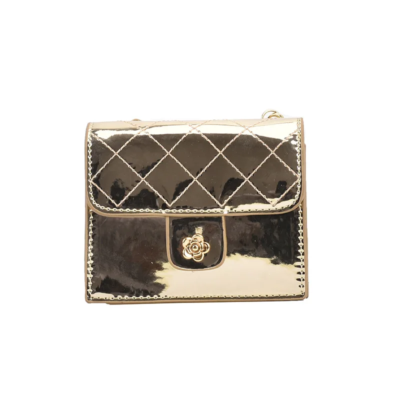 

Female Shoulder  Messenger Chain Bag Pearl Chain Decoration Purses Ladies Mini Spring Shoulder Handbags, 4 colors